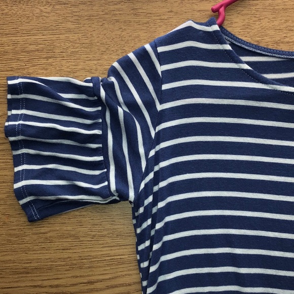 Blue stripped blouse. - Picture 3 of 4